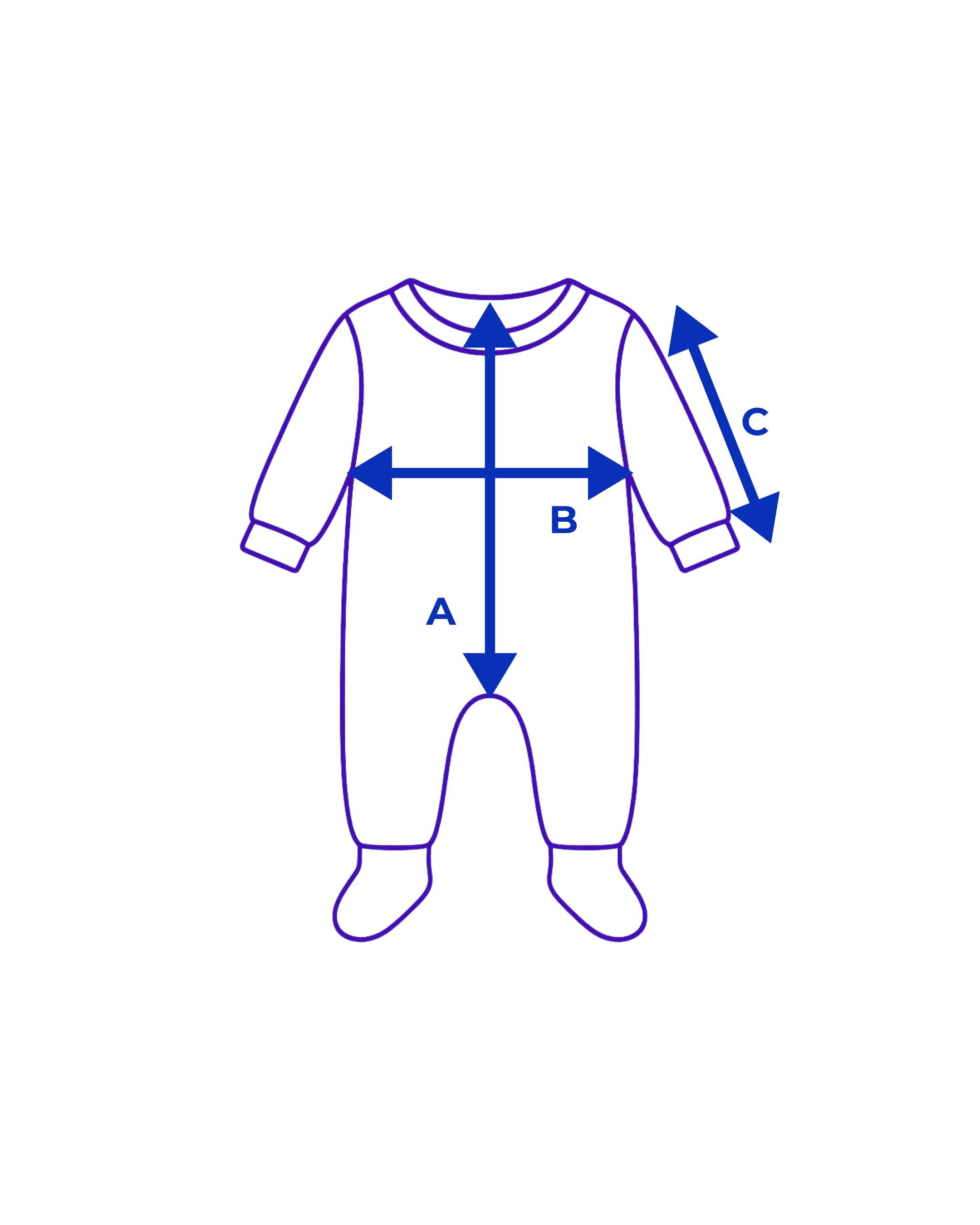 サイズイラスト（カバーオール）